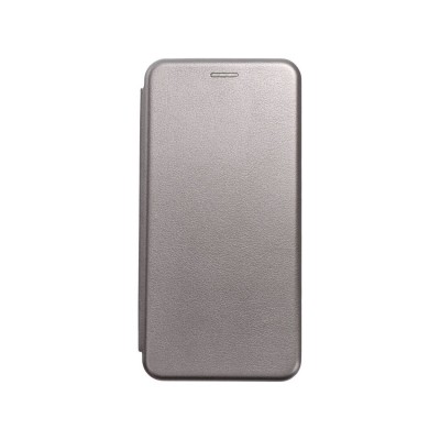Husa Samsung Galaxy S23 FE, Tip Carte cu Magnet, Piele Ecologica, Gri